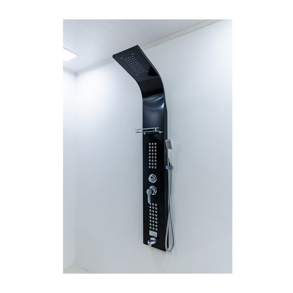 JUEGO DUCHA #A5404B BLACK DECOR - Imagen 2