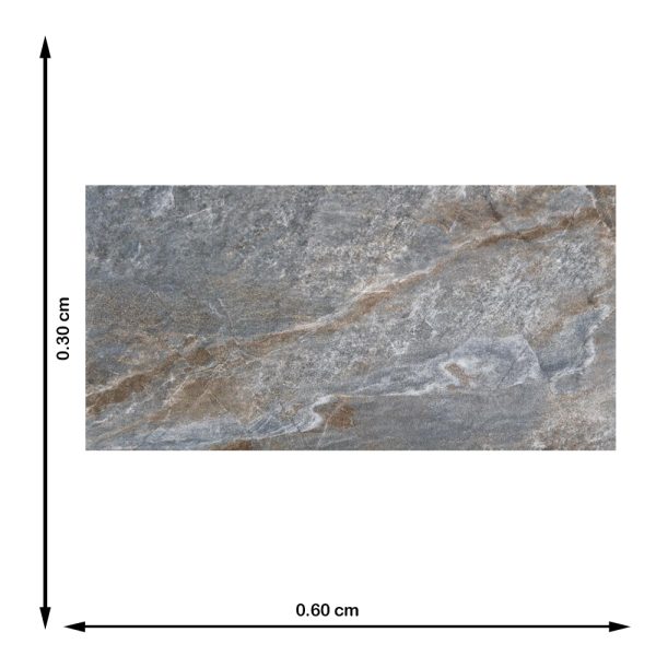 PISO 30X60 CANCUN BLUE ANTID - Imagen 2