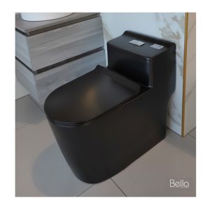 INODORO 1PZA #GF-2000BK BELLA NEGRO MATE
