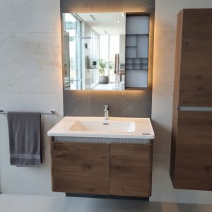 MUEBLE BAÑO #203-80 C/BOTIQUIN LED
