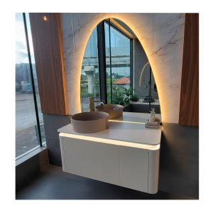 MUEBLE BAÑO #MP-2023 ESPEJO LED OVA-1.00M